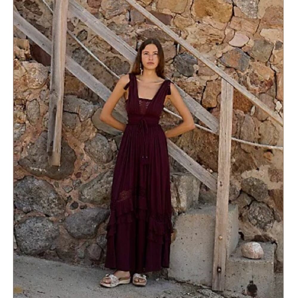 Free People Santa Maria Maxi, NWOT-EUC, size XS